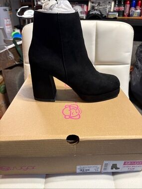 Black Booties- SUGAR